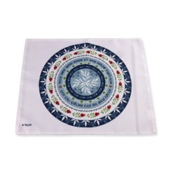 Concentric Circle Pomegranate Bamboo Challah Cover